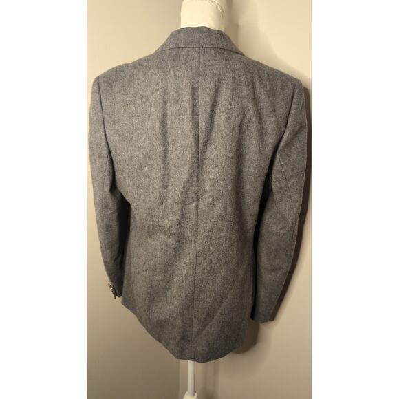 Vintage classic gray Pendleton wool blazer 12 - Picture 5 of 10